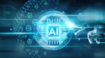 Artificial intelligence. Hand touching global network connection and artificial intelligence (AI) revolutionizing industries, automating processes, enhancing decision-making, and transforming lives.